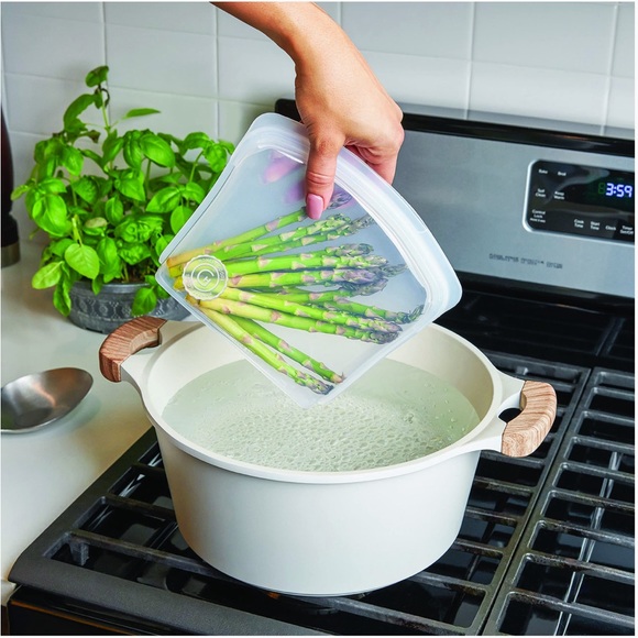 NIB- Honest Good 7 piece starter kit l.Self sealing reusable-No BPA,PVC,latex. - Picture 6 of 8